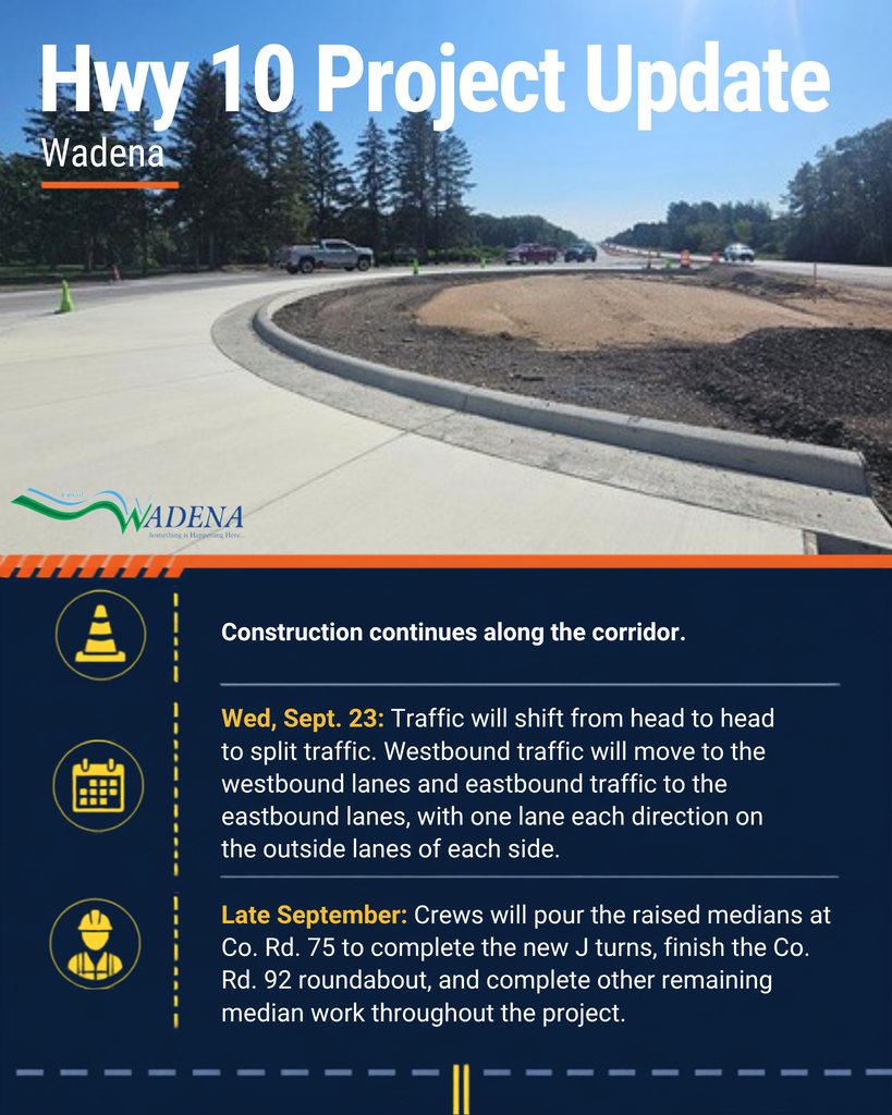 Hwy 10 Project Update