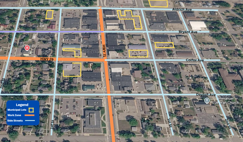 Parking Lot Map