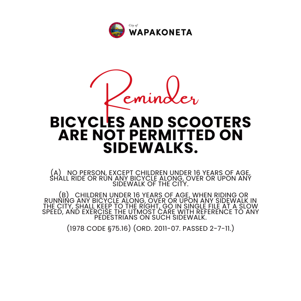 bicycle reminder