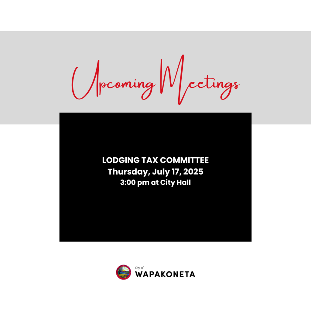 Upcoming Meetings