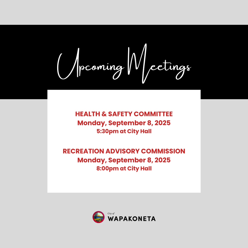 UPCOMING MEETINGS