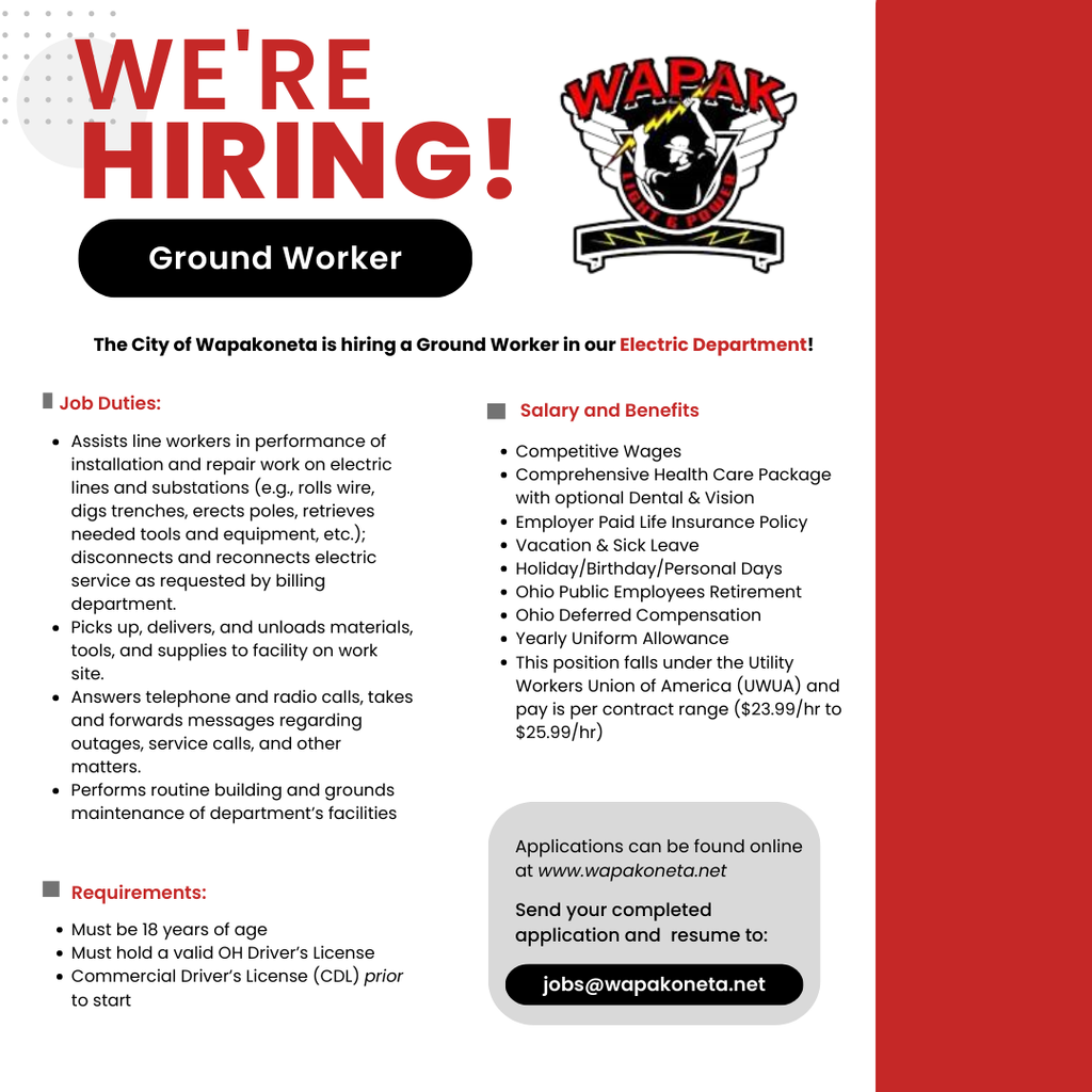 Electrical Ground Worker