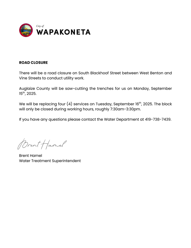 road closure 