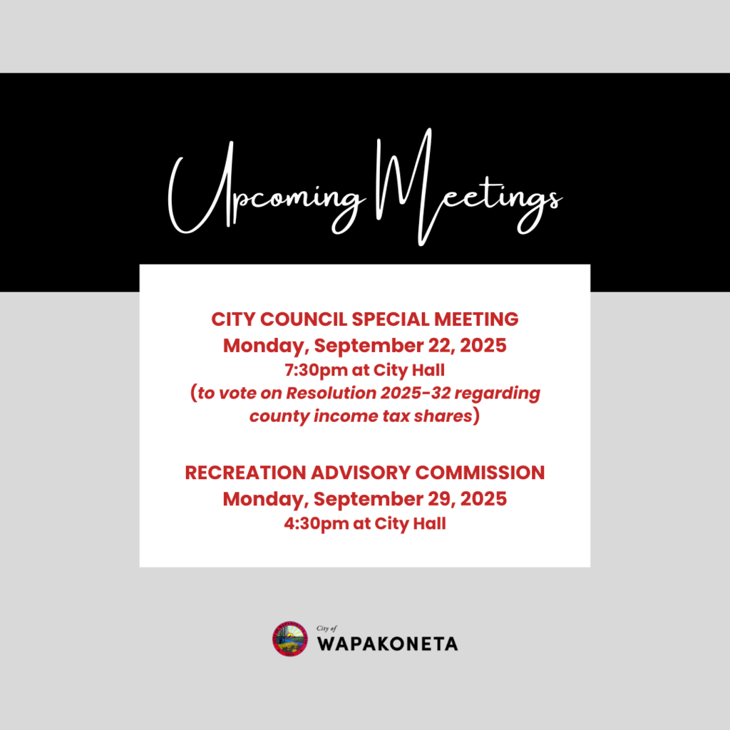 upcoming meetings
