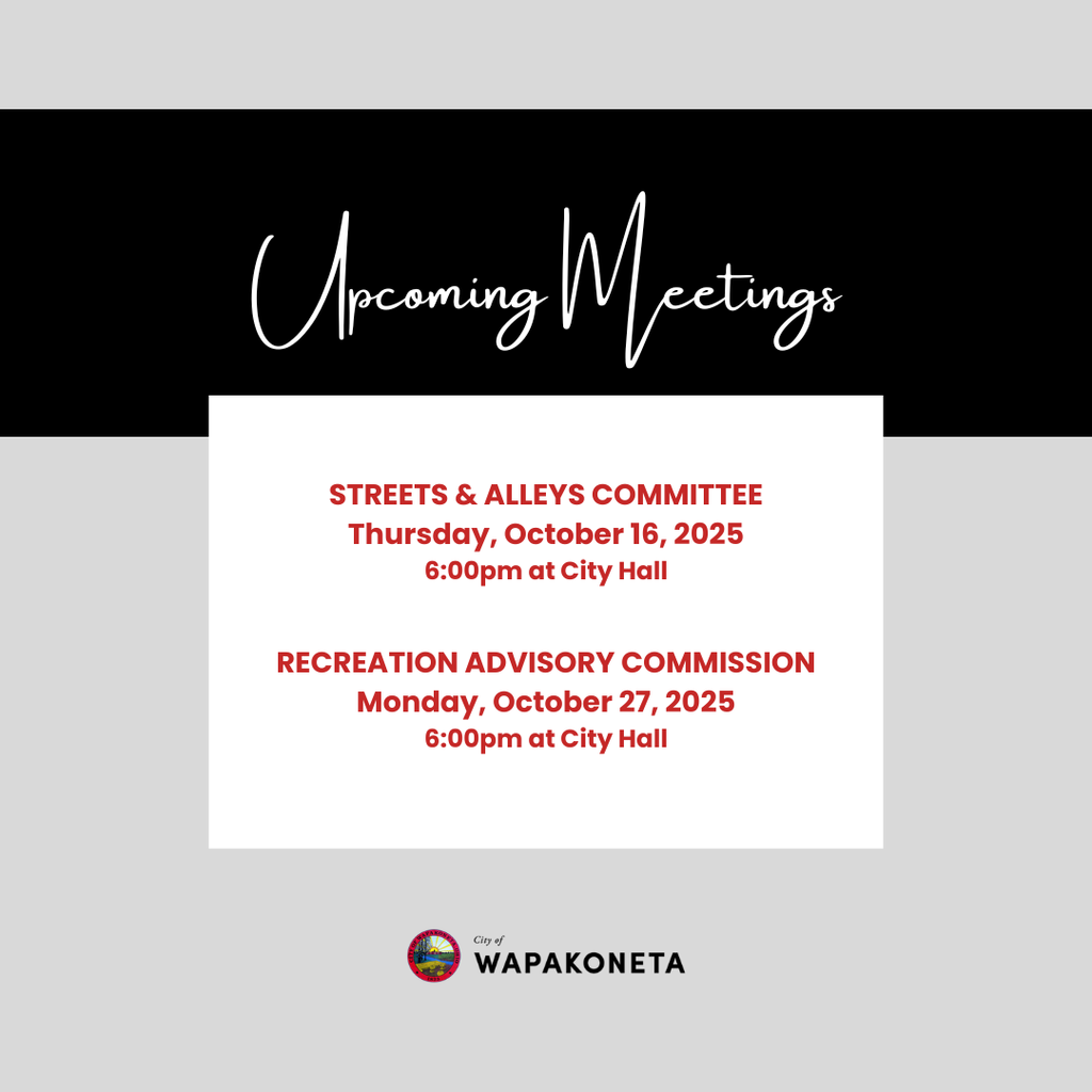 upcoming meetings