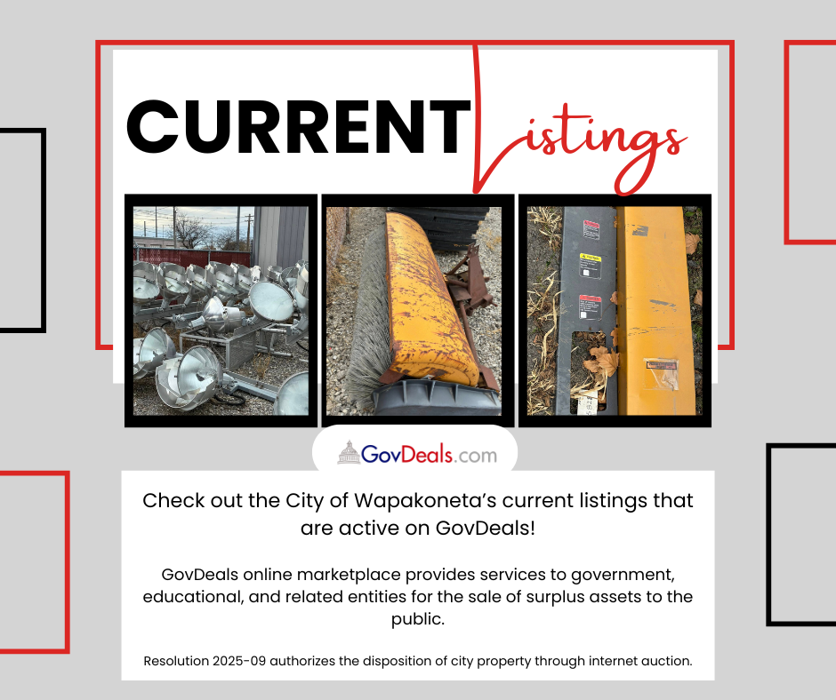 ACTIVE GOVDEALS LISTINGS