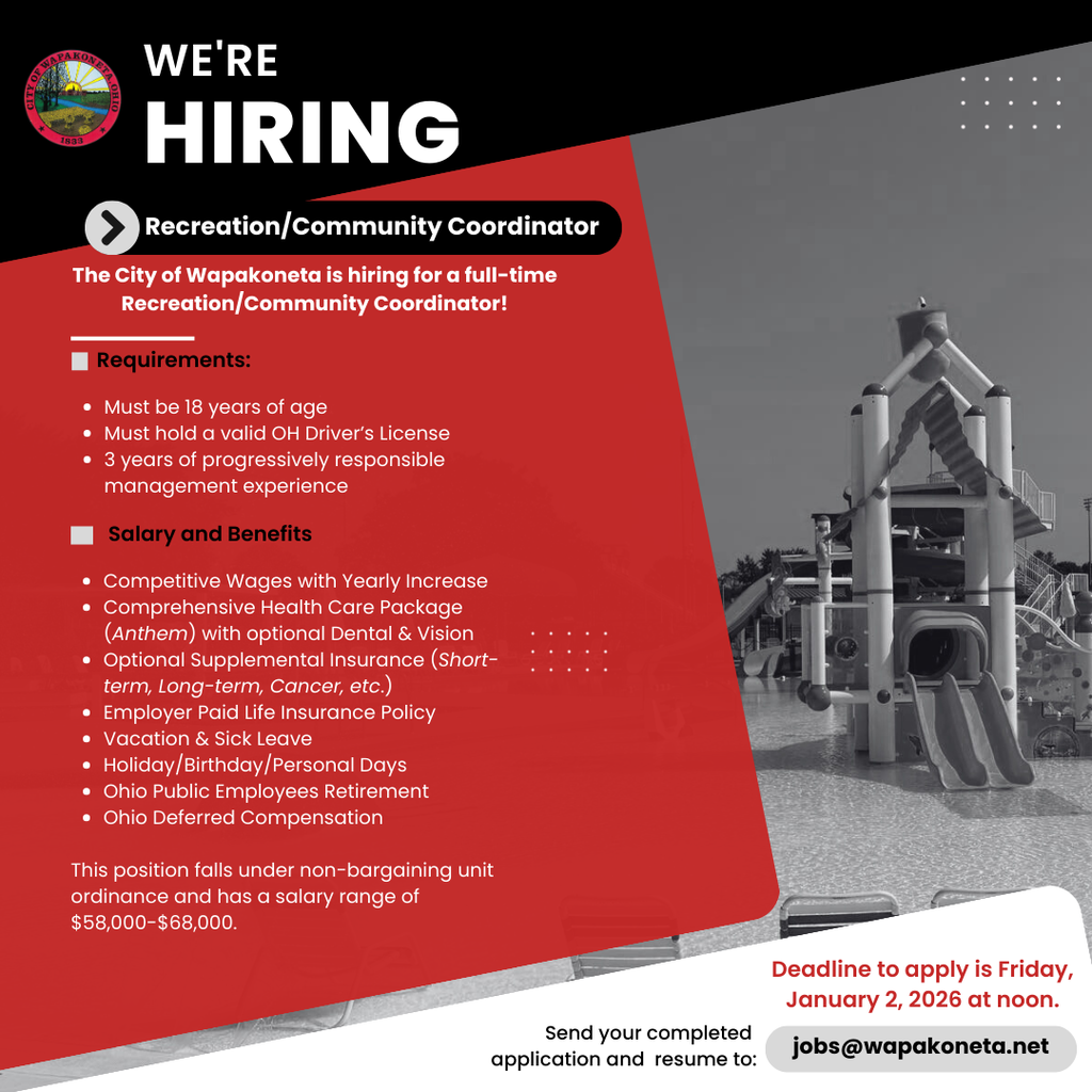 rec/community coordinator