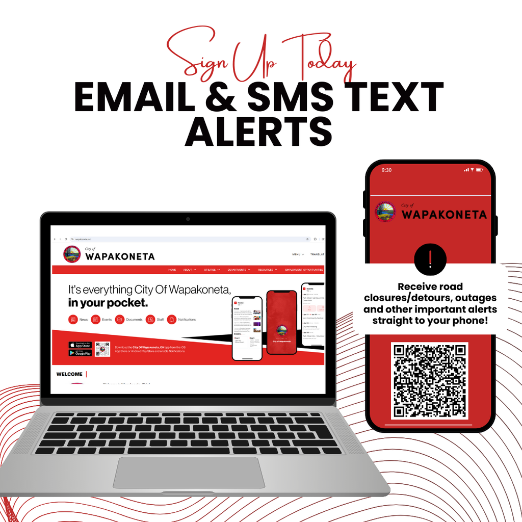 SMS and Email Alerts!