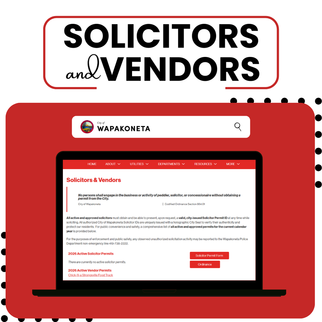 Solicitors and Vendors Page