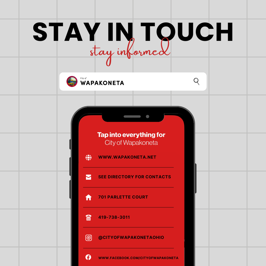 stay in touch