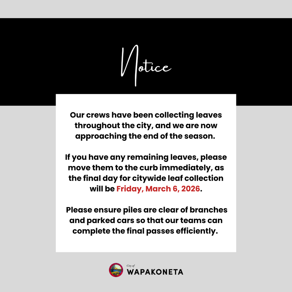 Leaf Collection Notice