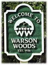 Warson Woods welcome sign