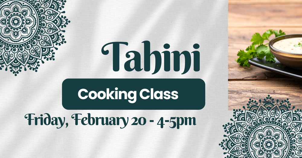 Tahini Cooking Class