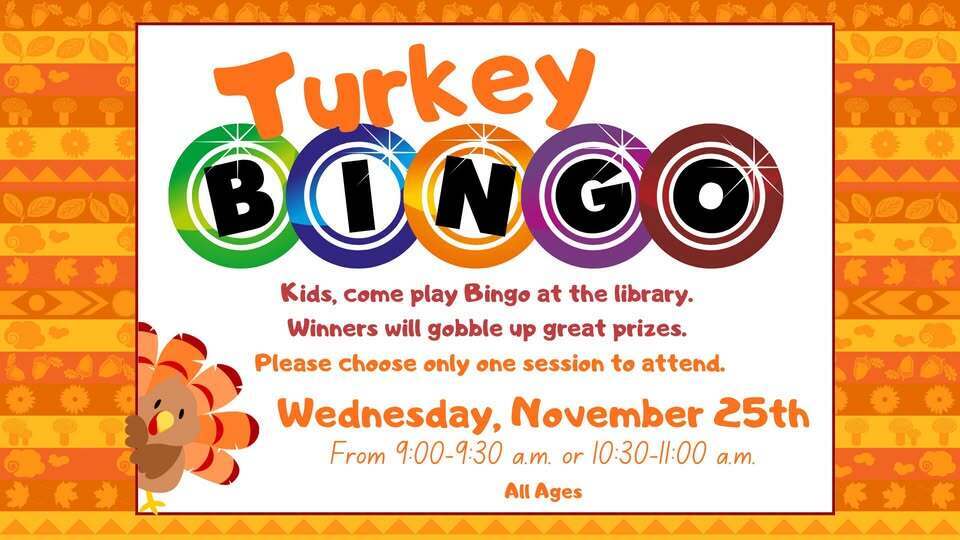 Turkey Bingo, November 25