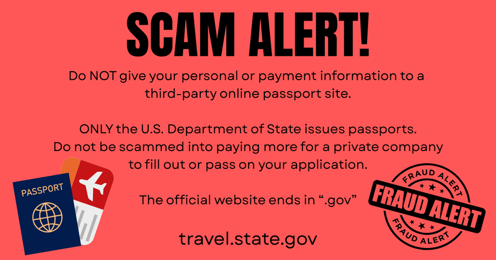 Scam Alert passports