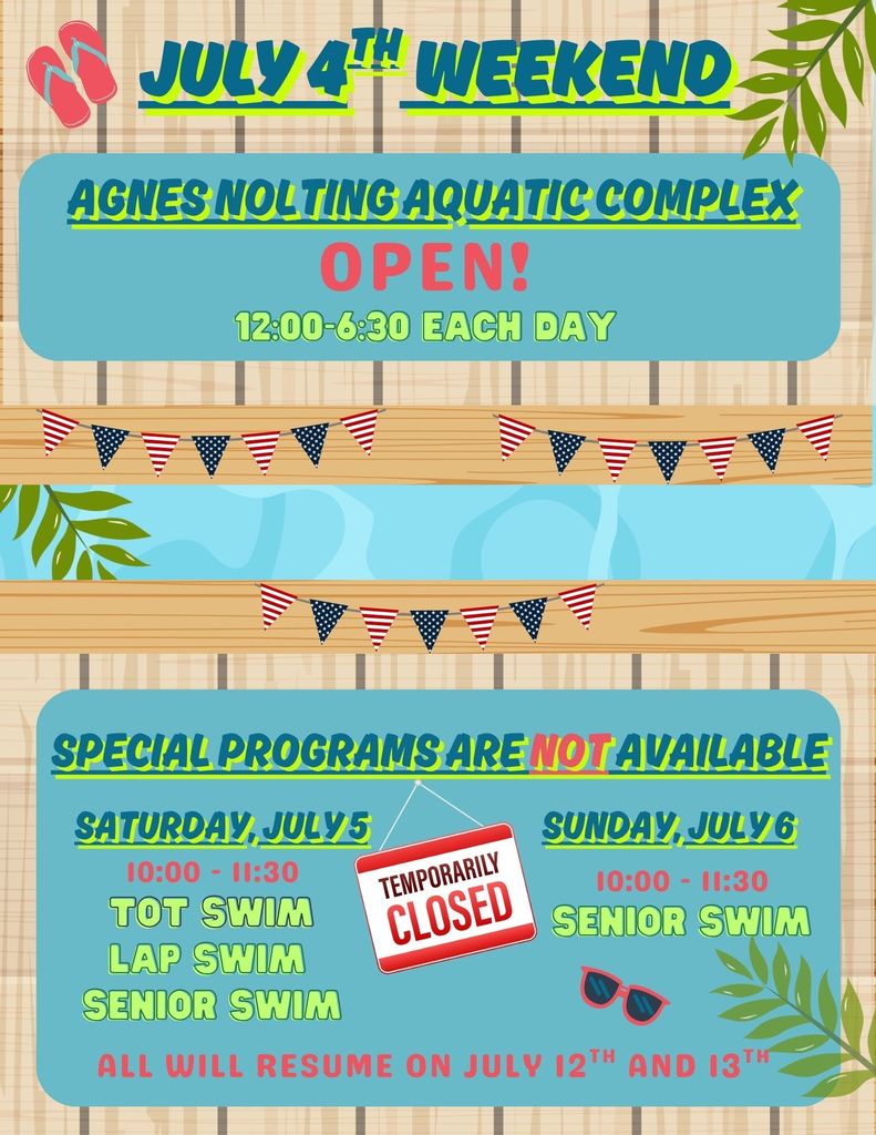 4th at the pool