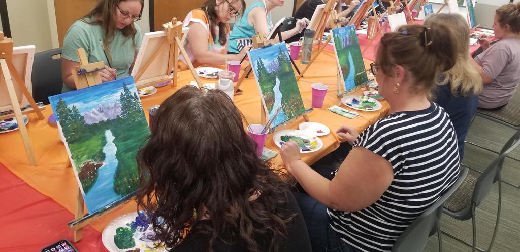 Adult Paint N Sip Party