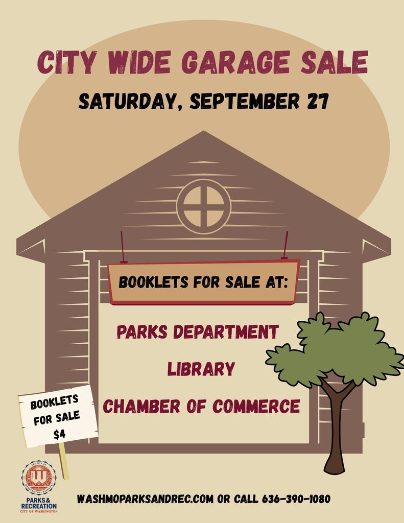 Garage Sale booklets