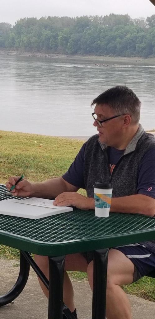 Plein Air painting/sketching at the Riverfront