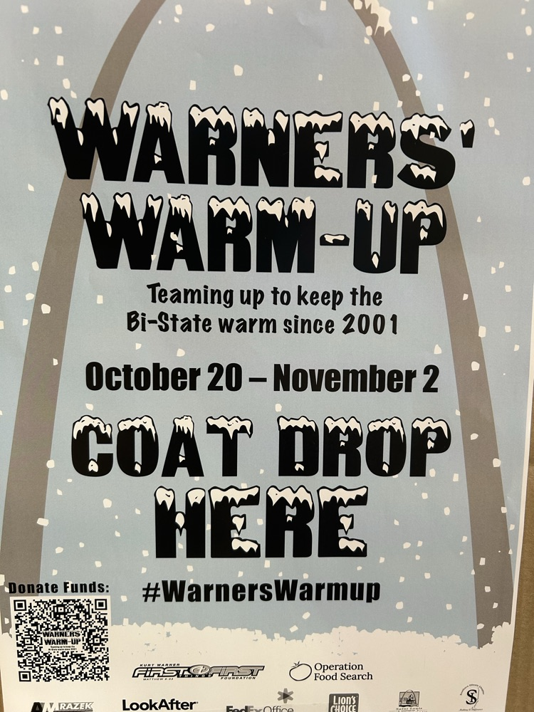 warners coat drive