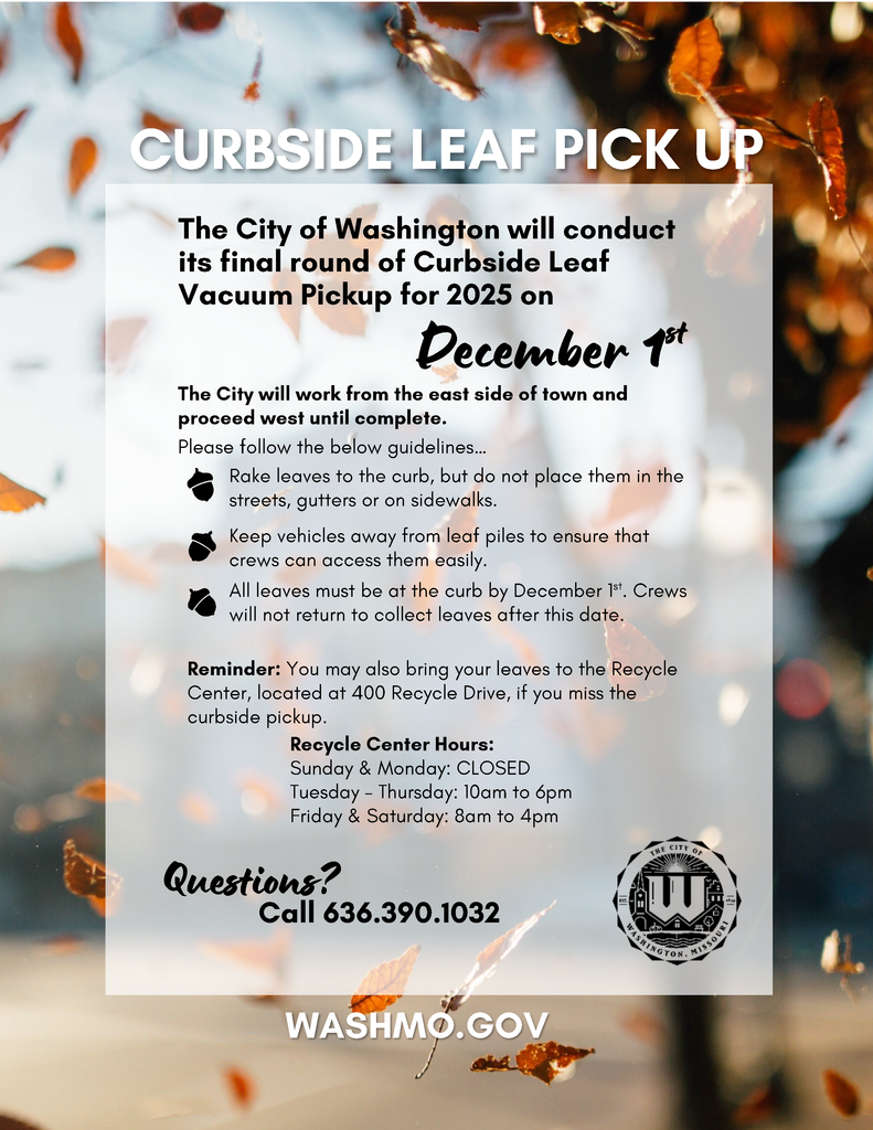 Autumn Leaf Pick Up Final Round December 2025