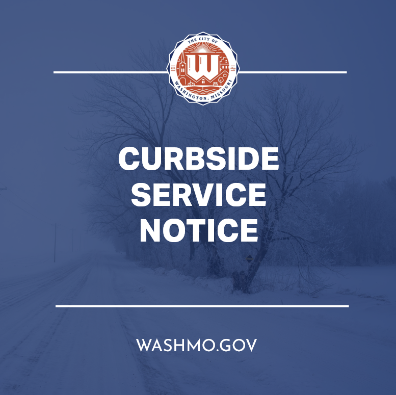 CURBSIDE SERVICE WINTER notice