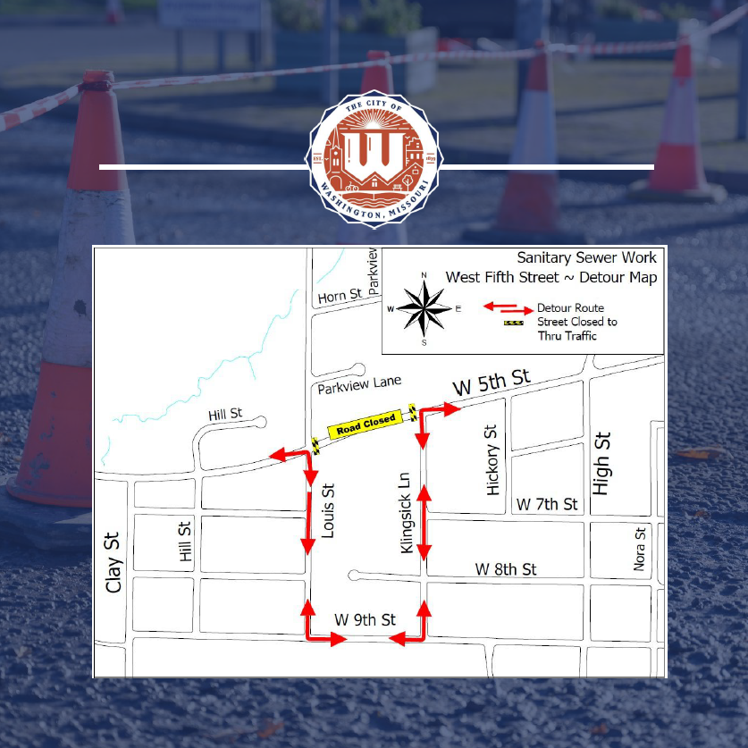 Map of Construction Area 