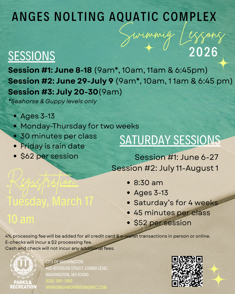 Swimming Lessons 2026