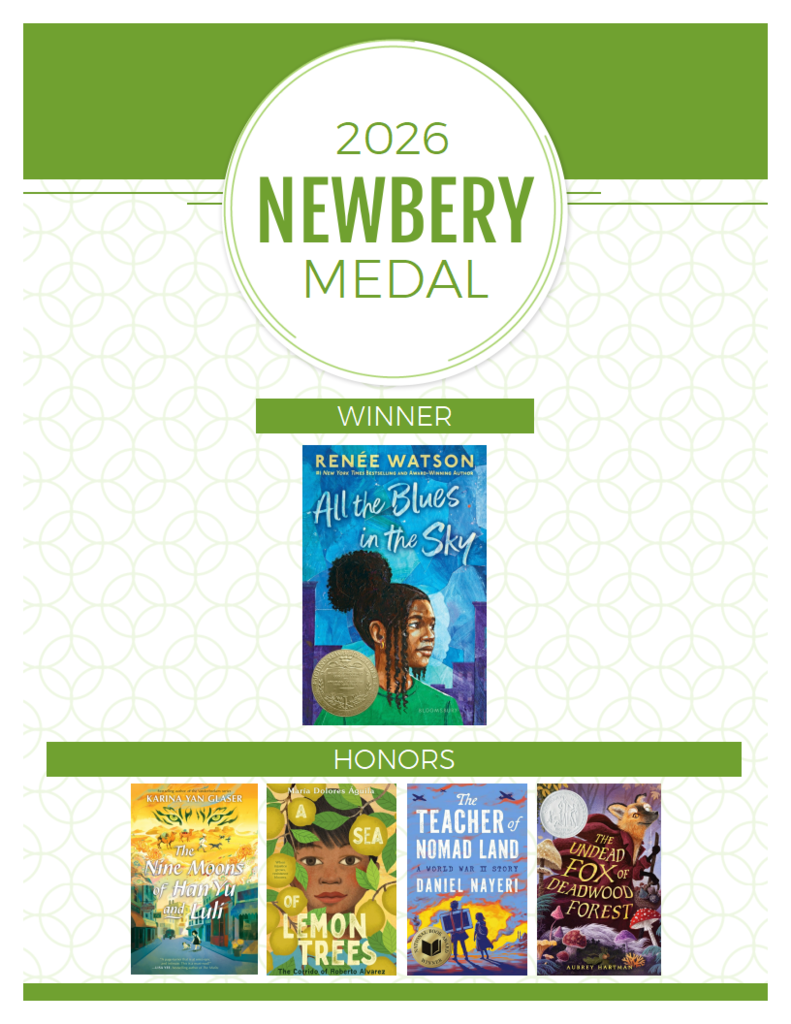 2026 Newbery Medal Winner Renee Watson "All the blues in the Sky"