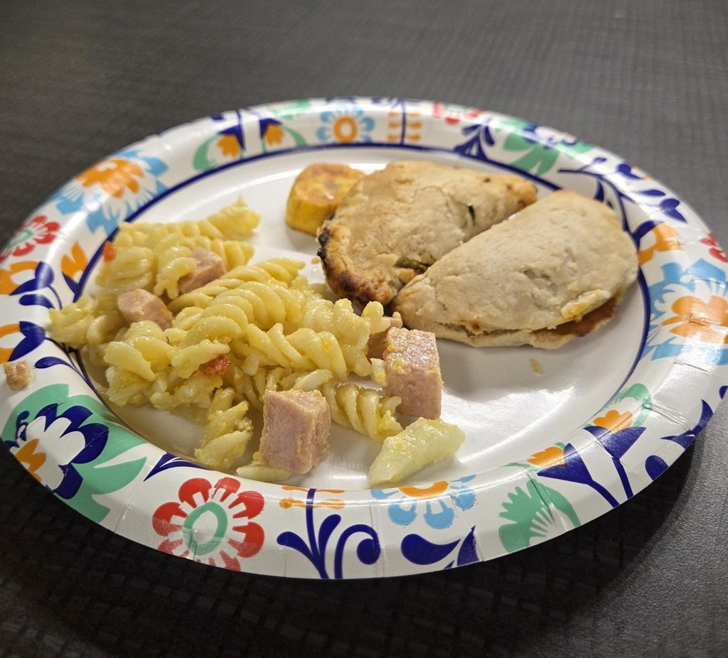 Tasting Puerto Rican food