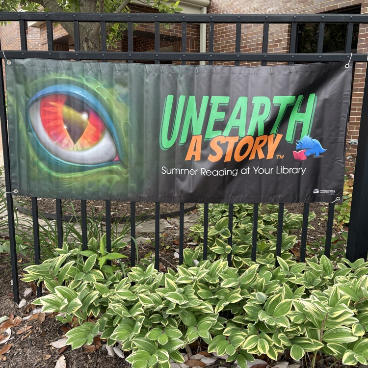 unearth a story at the library