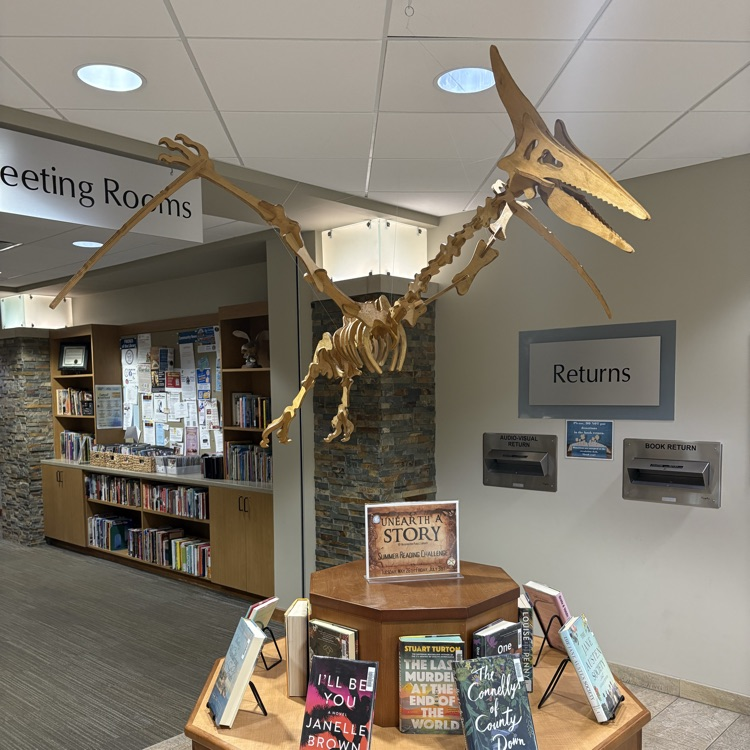 unearth a story at the library