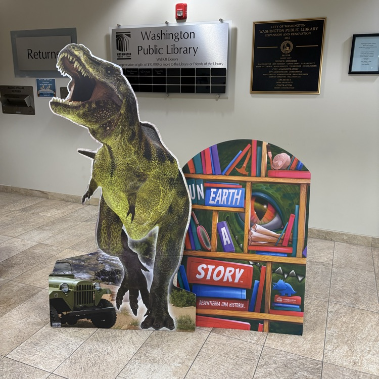 unearth a story at the library
