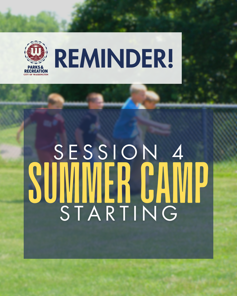 Image Reads Session 4 Summer Camp Starting with a image of 4 kids racing in a field