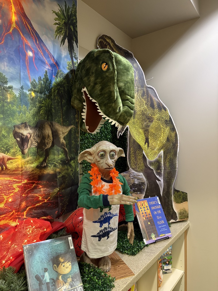 Dinosaurs and Dobby Display