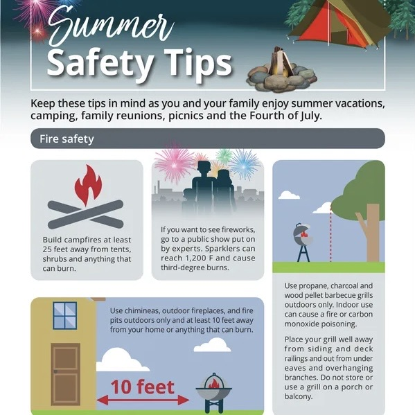 summer safety tips