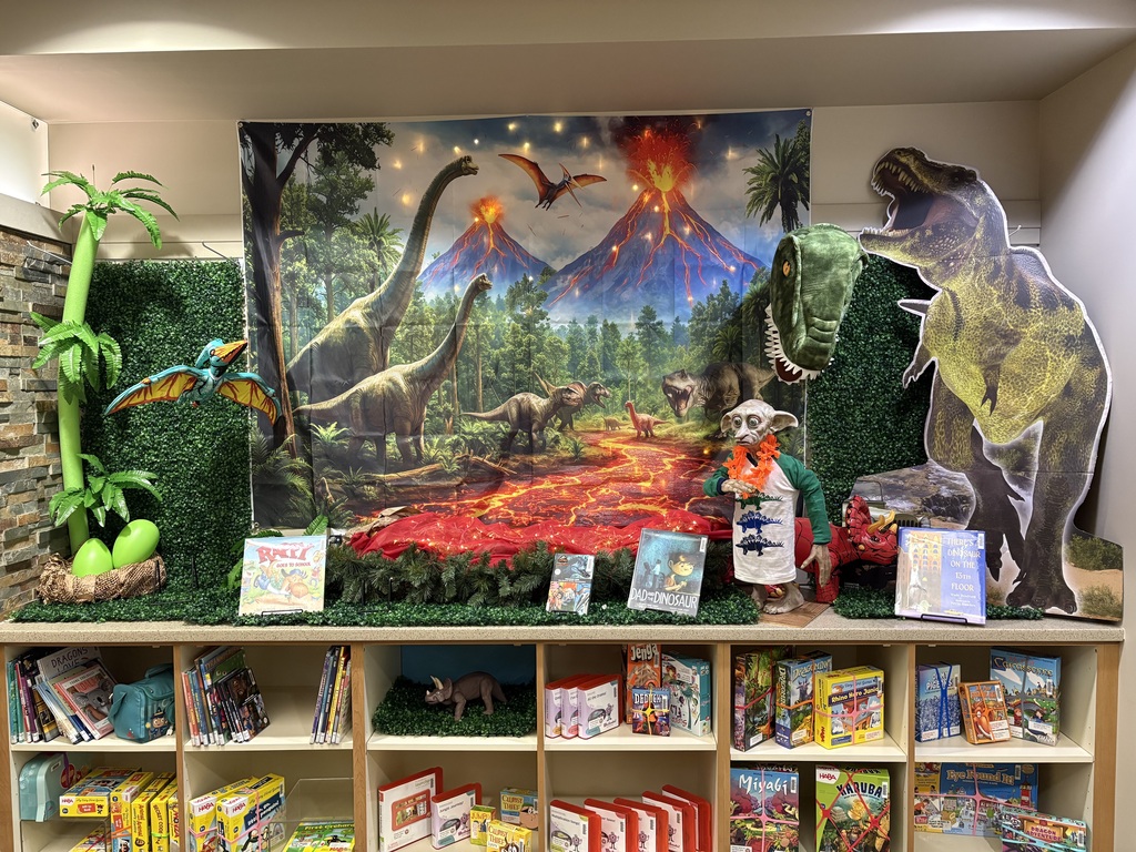 Dinosaurs and Dobby Display