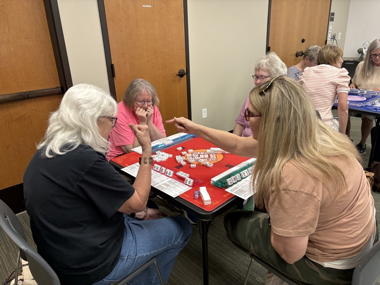 mahjong game with 4 players