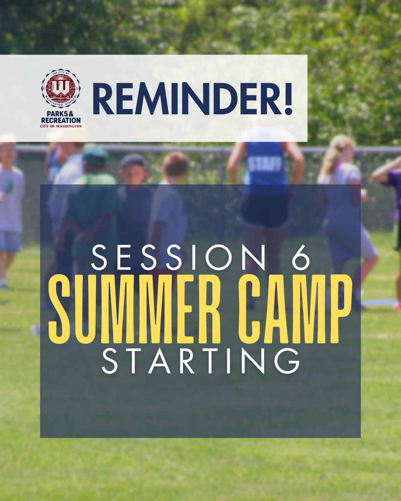 Session 6 Summer Camp Starting