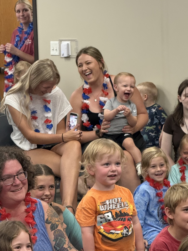 Laughing audience shot