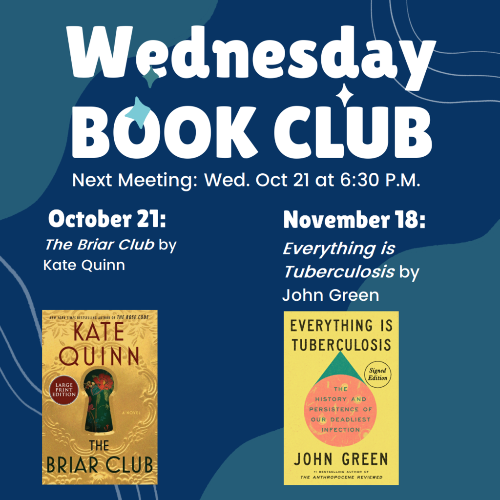 Wednesday Book Club Flyer