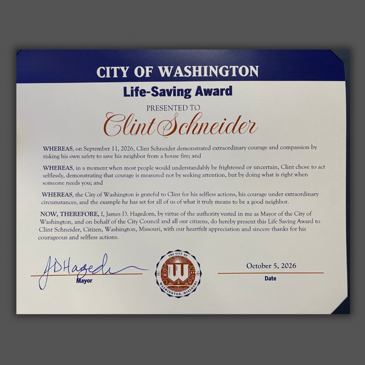 photo of the award