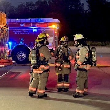fire crews training