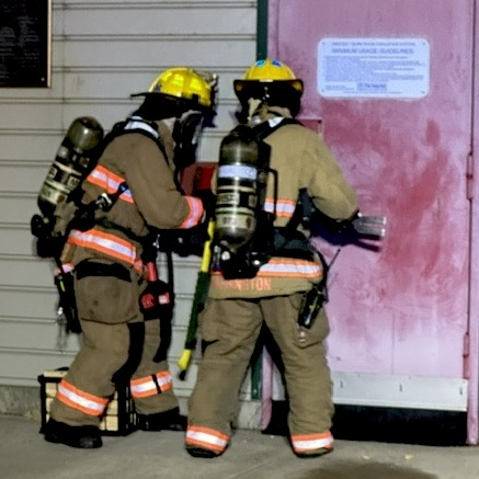 fire crews training