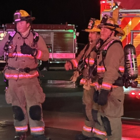 fire crews training