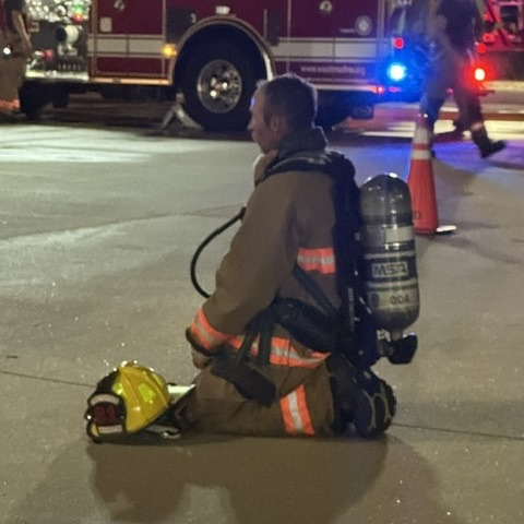 fire crews training