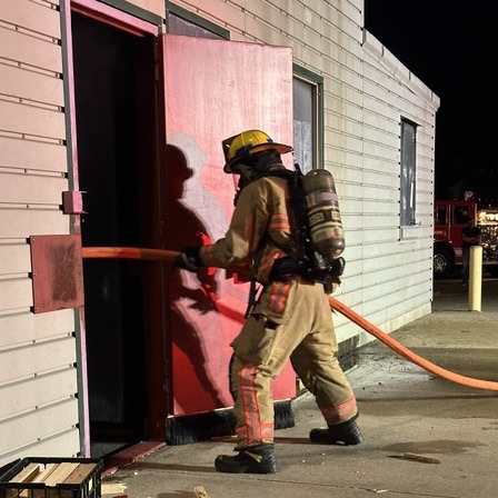fire crews training