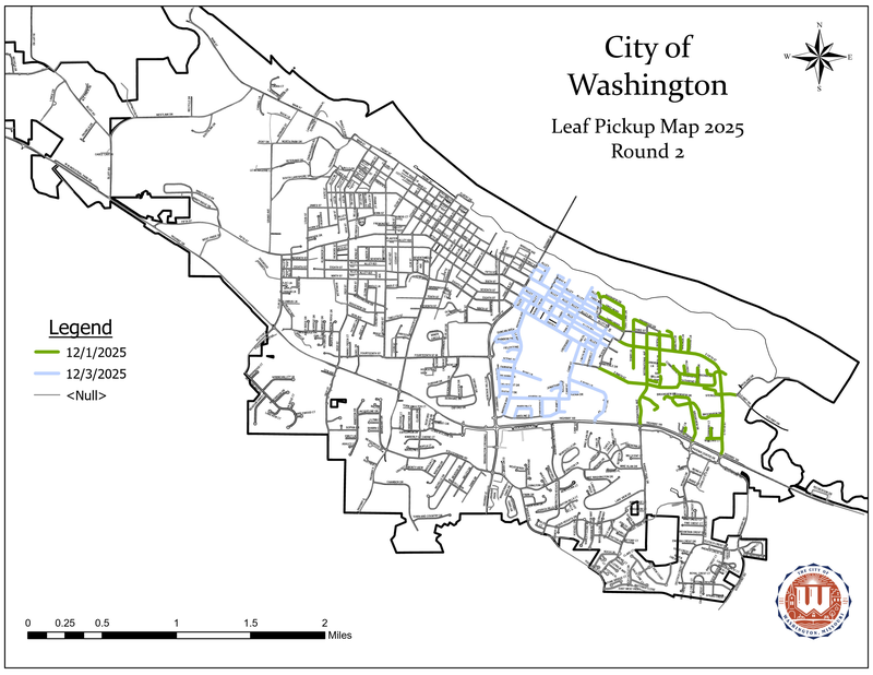 leaf pickup December 3