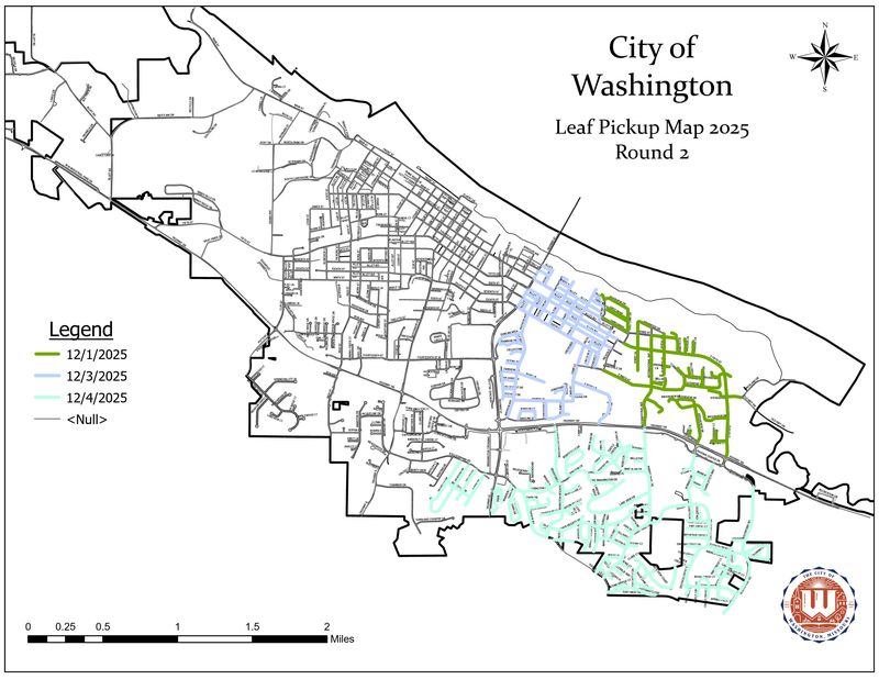 leaf collection map dec 4