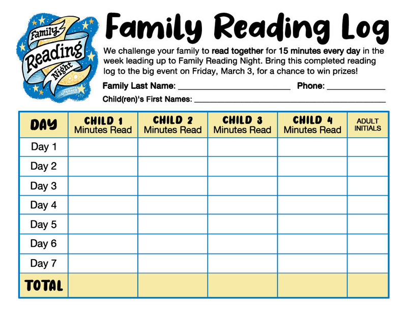 Family Reading Log